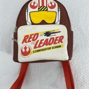 Star Wars Danielle Nicole Red Rebel Mini Backpack NWT